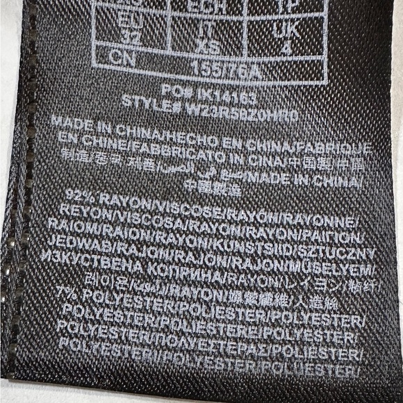 Black Guess Bandage Style Mini Skirt - Picture 6 of 6